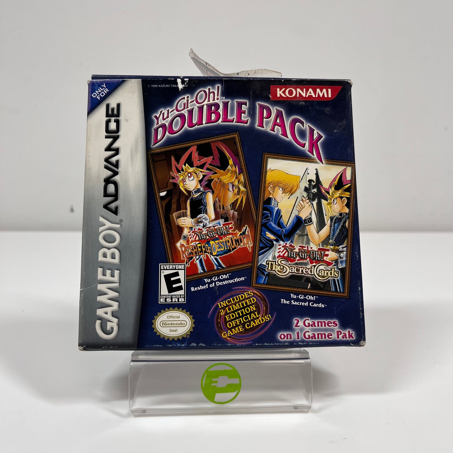 Yu-Gi-Oh! Double Pack (Nintendo GameBoy Advance, 2006) No Cards