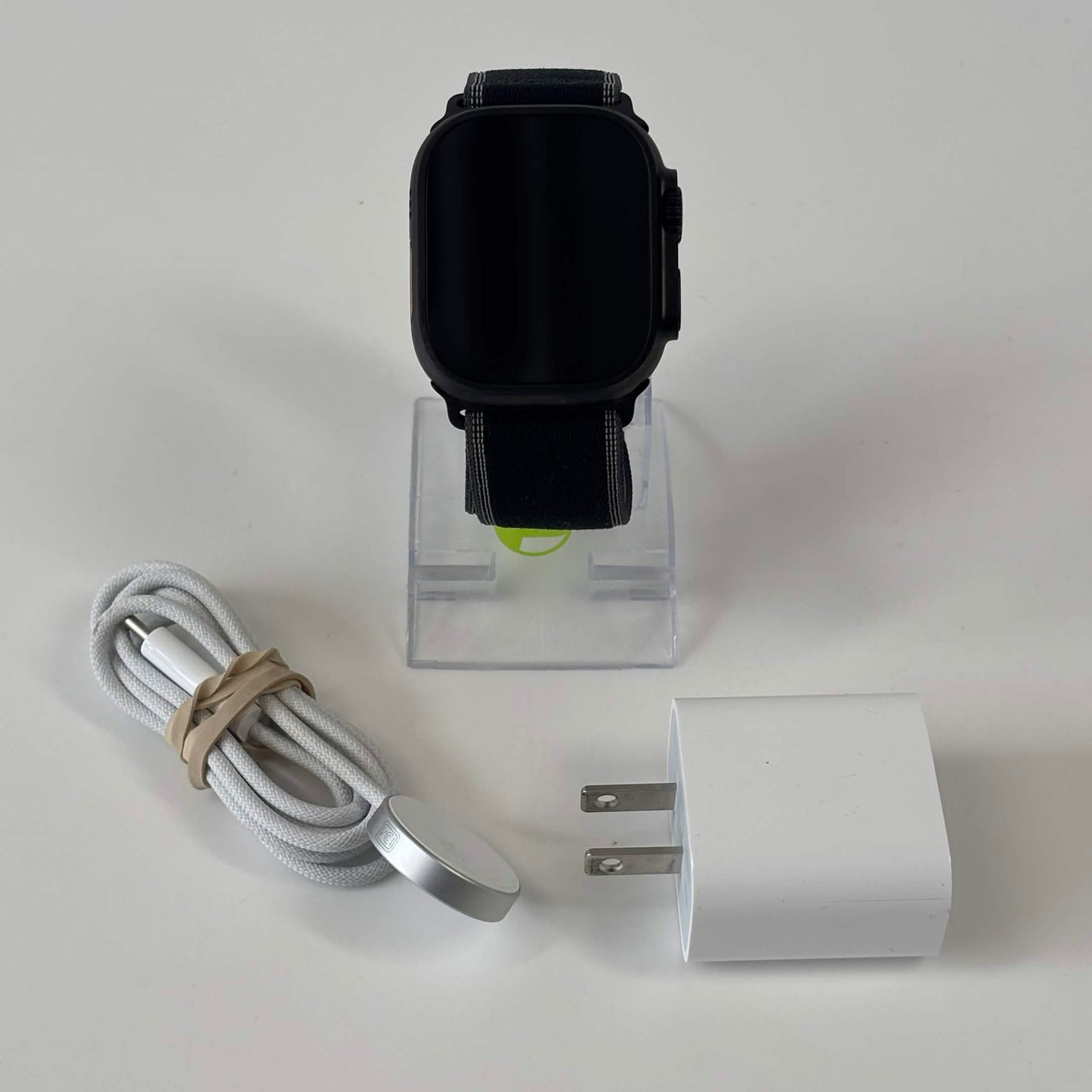 Unlocked Apple Watch Ultra 3 49MM Black Titanium Black Trail Loop MF1H4LW/A