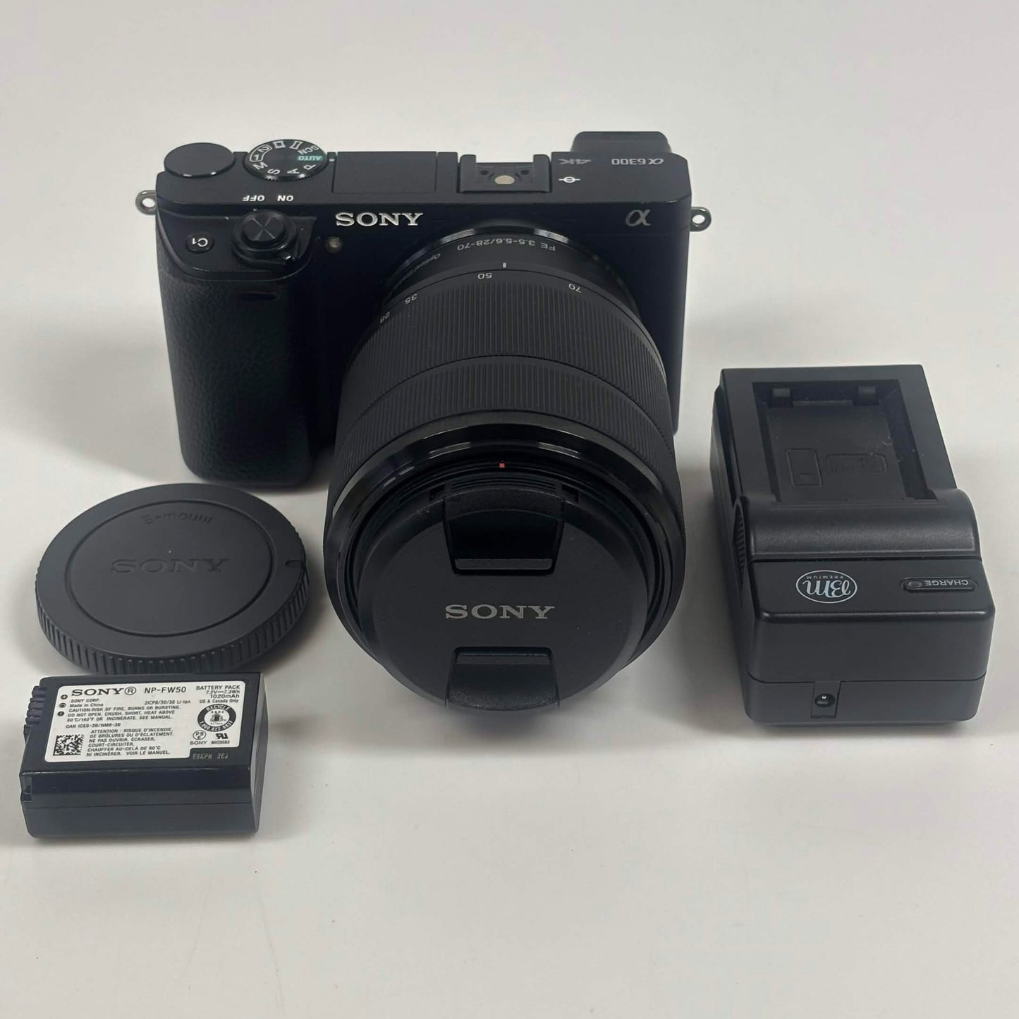 Sony Alpha A6300 24.2MP Mirrorless Digital Camera 6251 Shutter Count With SEL2870 Lens