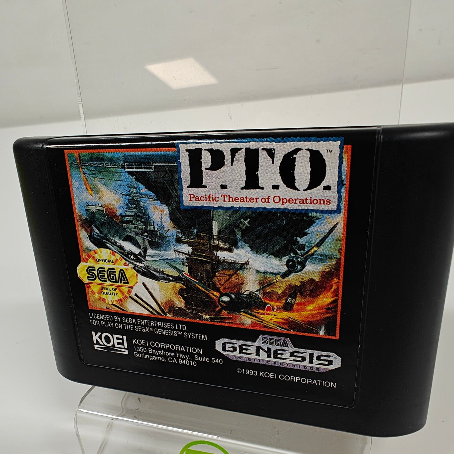 P.T.O. Pacific Theater of Operations (Sega Genesis, 1992)