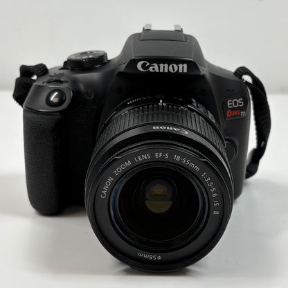 Canon EOS Rebel T7 24.1MP Digital SLR DSLR Camera With 18-55mm Lens