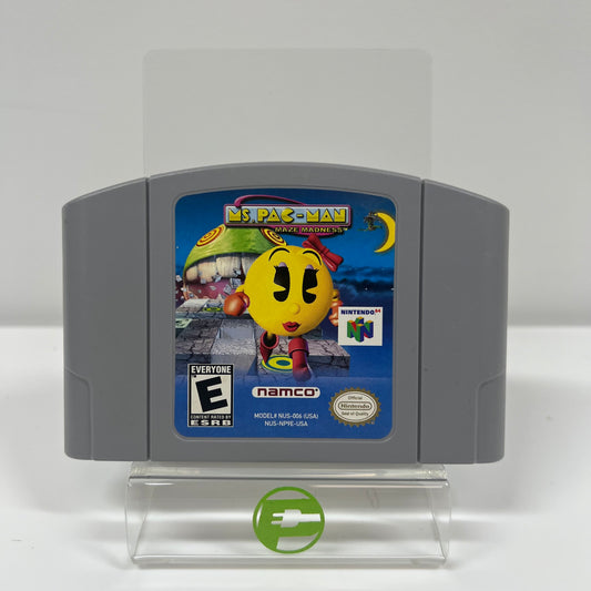 Ms. Pac-Man Maze Madness (Nintendo 64 N64, 2000)