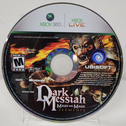 Dark Messiah: Might and Magic Elements (Microsoft Xbox 360, 2008)