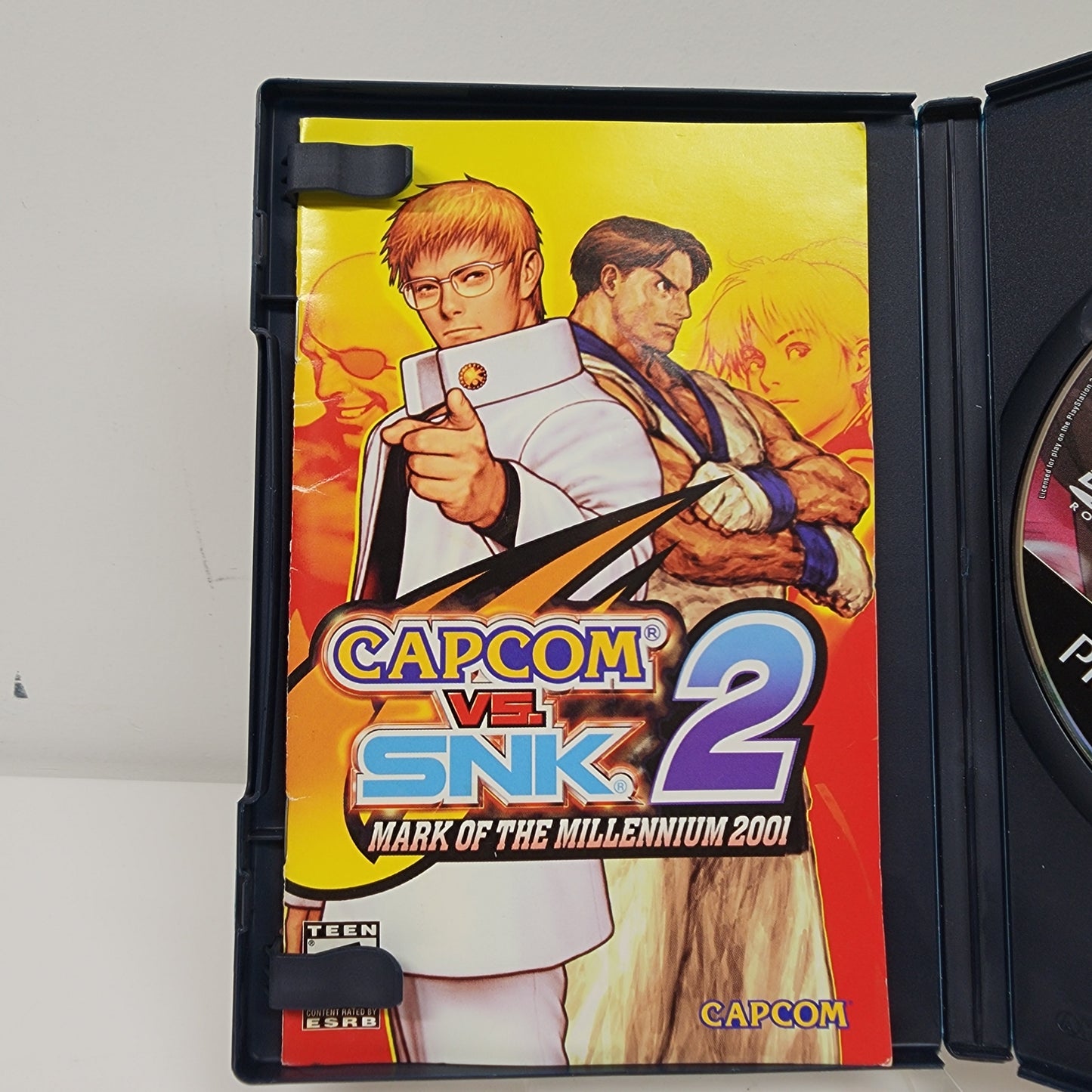 Capcom vs SNK 2 (Sony PlayStation 2 PS2, 2001)