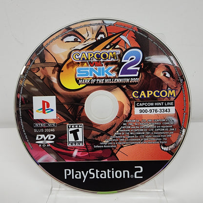 Capcom vs SNK 2 (Sony PlayStation 2 PS2, 2001)