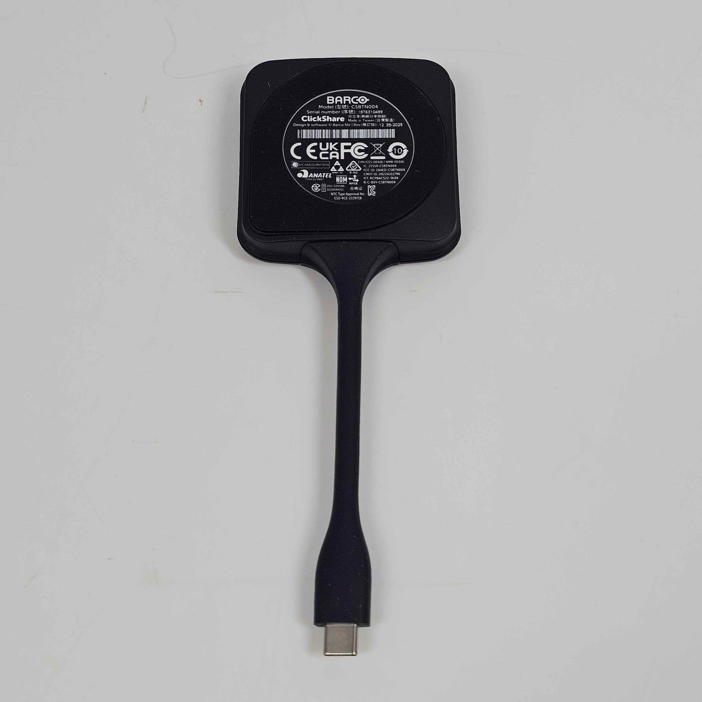 Barco ClicksShare Button USB-C Conferencing Button CSBTN004