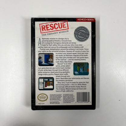 Rescue the Embassy Mission (Nintendo NES, 1989)