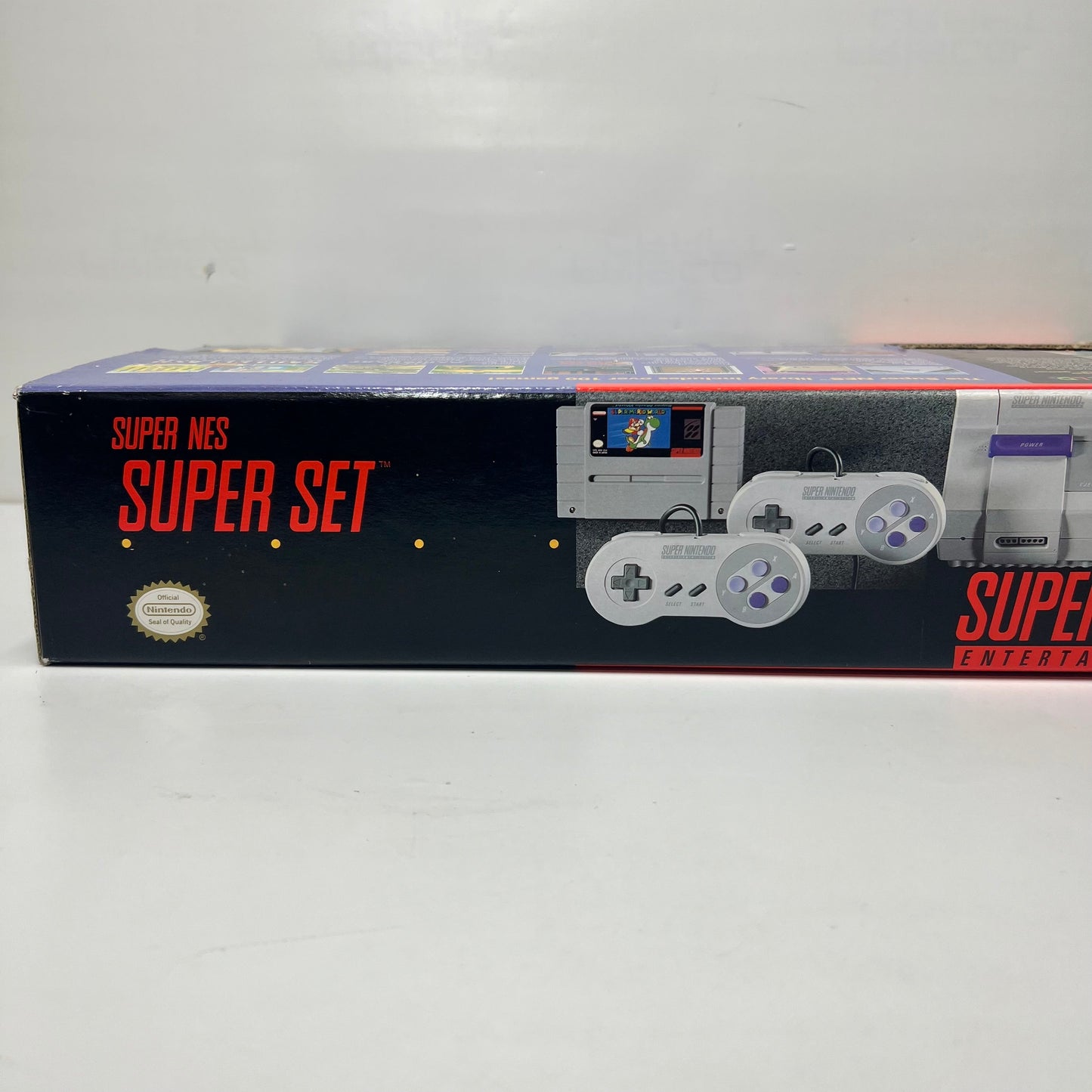 Nintendo Super Nintendo Entertainment System SNES Video Game Console Super Set