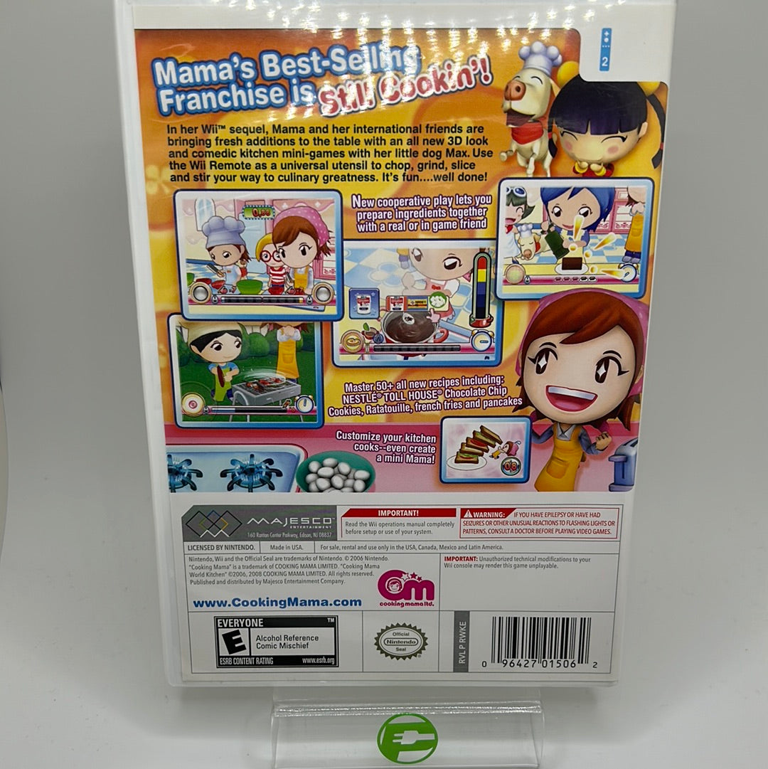 Cooking Mama World Kitchen  (Nintendo Wii,  2008)