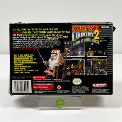 Donkey Kong Country 2 (Super Nintendo SNES, 1995)