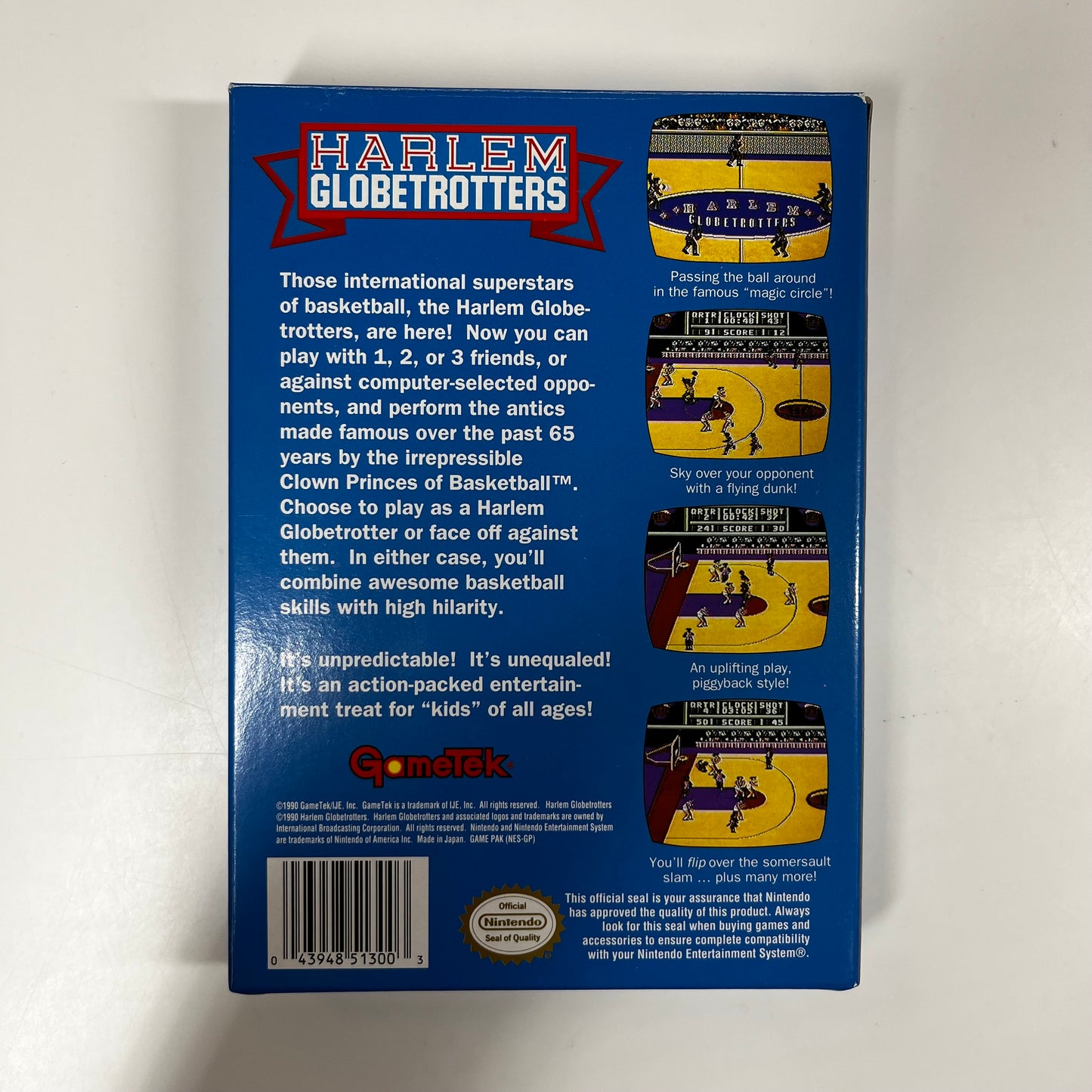 Harlem Globetrotters (Nintendo NES, 1991)