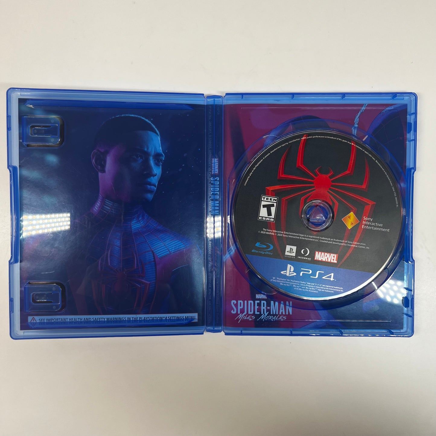 Marvel Spiderman: Miles Morales (Sony PlayStation 4 PS4, 2020)