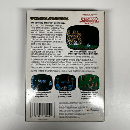 Wizards and Warriors (Nintendo NES, 1987)