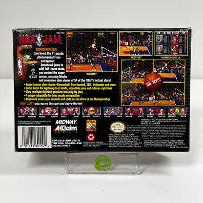 NBA Jam (Super Nintendo SNES, 1994)