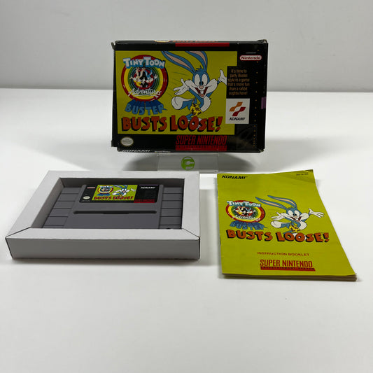 Tiny Toon Adventures Buster Busts Loose (Super Nintendo SNES, 1993)