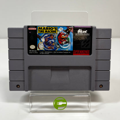 Mario's Time Machine (Super Nintendo SNES, 1993)