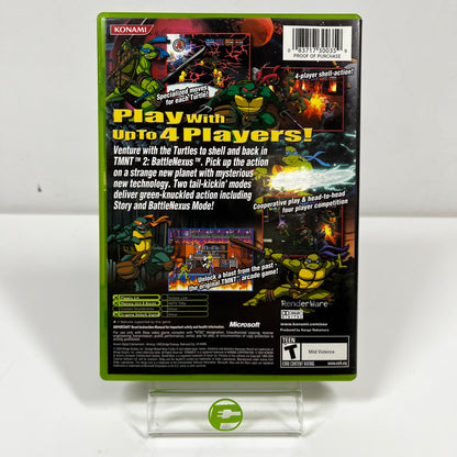 Teenage Mutant Ninja Turtles 2: Battle Nexus (Microsoft Xbox, 2004)