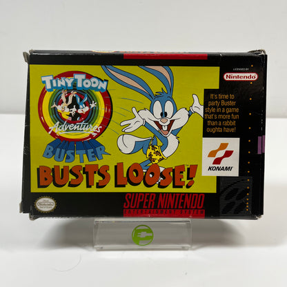 Tiny Toon Adventures Buster Busts Loose (Super Nintendo SNES, 1993)