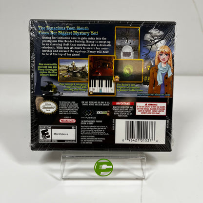 New Nancy Drew The Mystery of the Clue Bender Society (Nintendo DS, 2008)