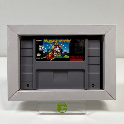 Wario's Woods (Super Nintendo SNES, 1994)