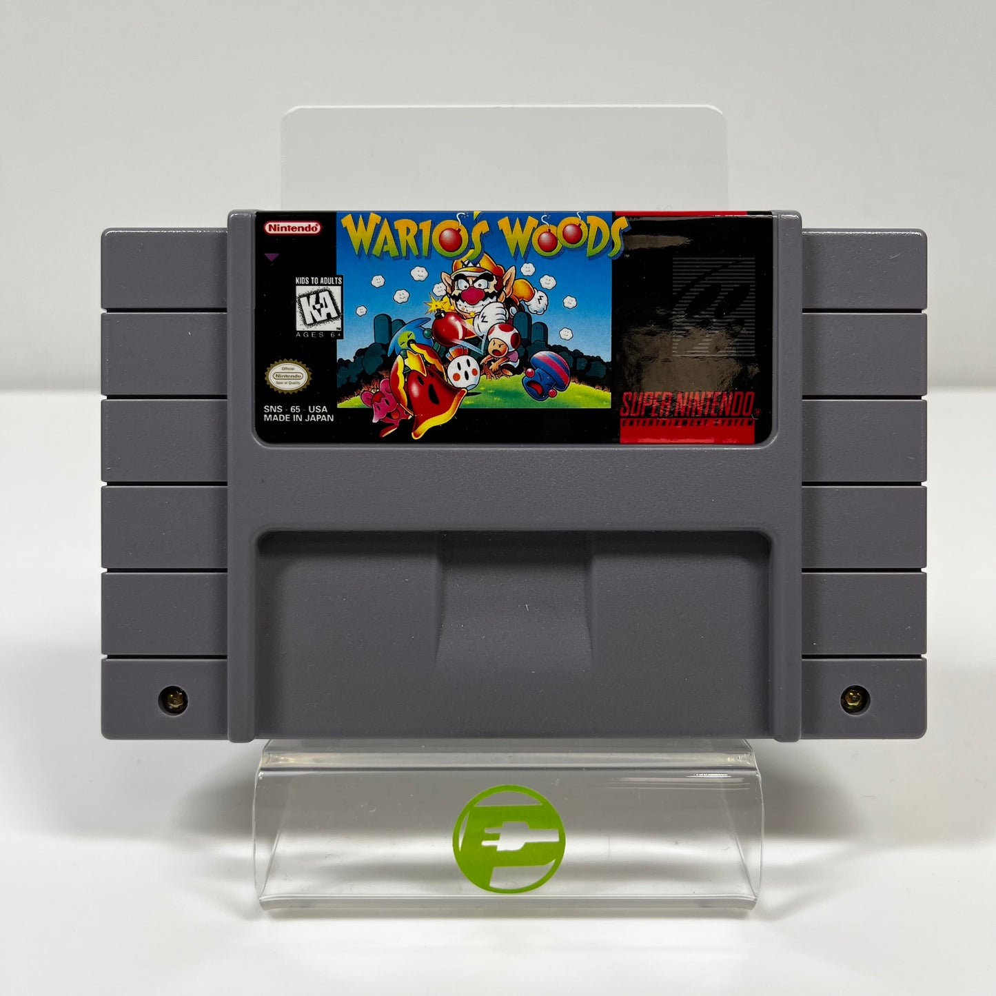 Wario's Woods (Super Nintendo SNES, 1994)