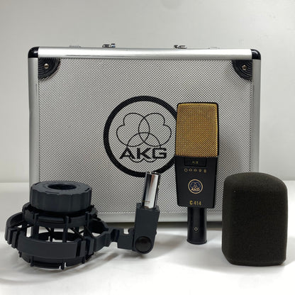 AKG C414 XLII 20 20kHz Condenser Studio Microphone 1628 eg with extras