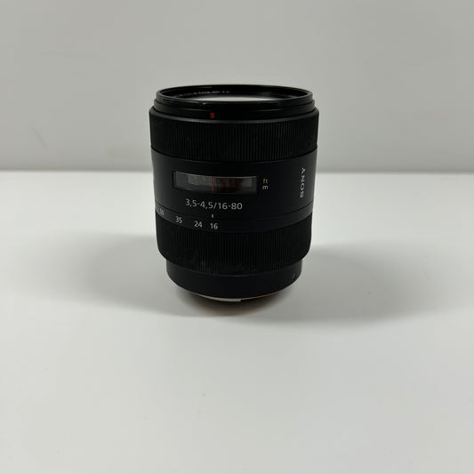 Sony 16-80mm f/3.5-4.5 A-Mount Standard Zoom SAL1680Z Lens