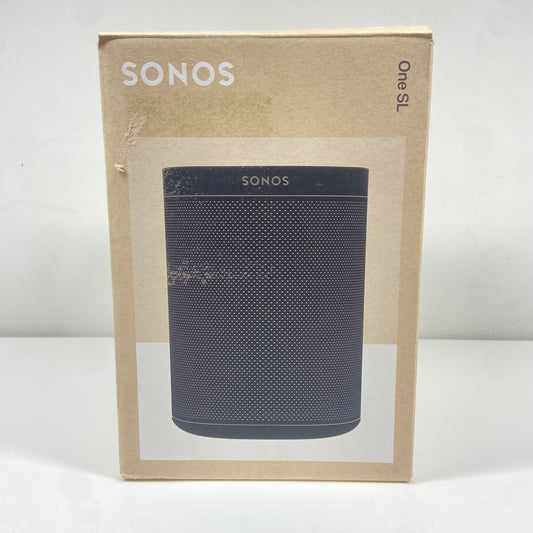 Sonos One SL Wireless Bookshelf Speaker Black S38