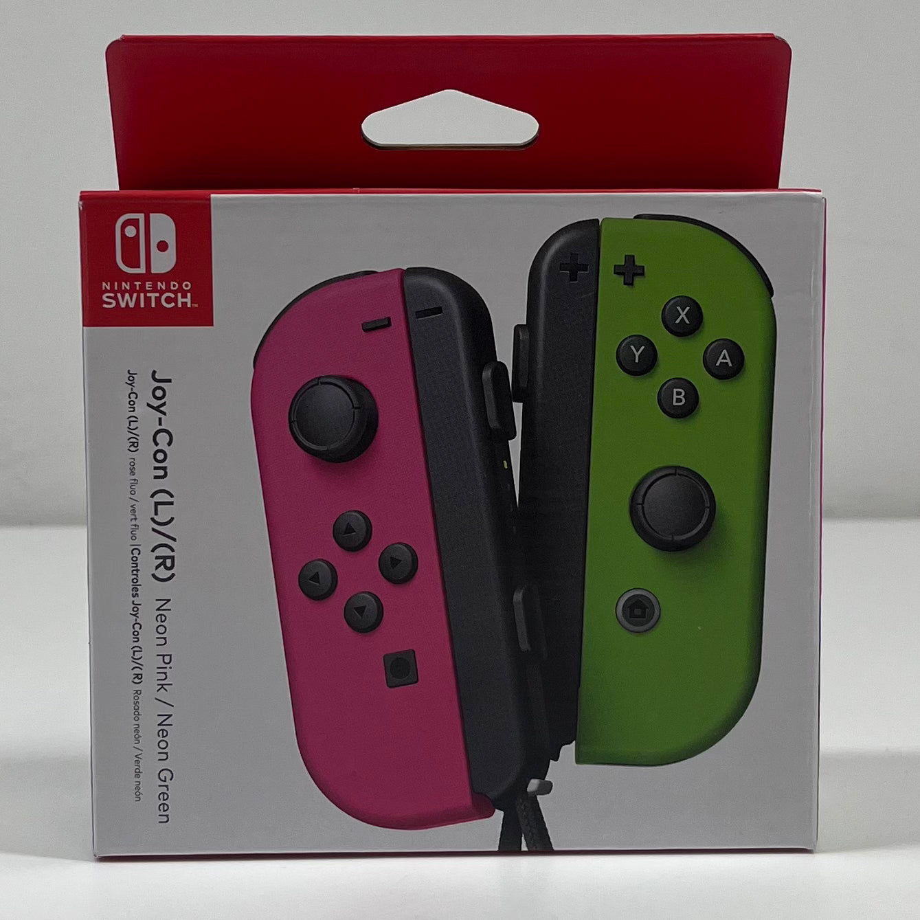 New Nintendo Switch Joy-Cons Pair 107377 Neon Pink/Neon Green