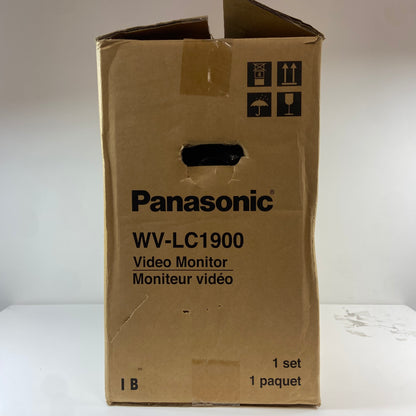 New Panasonic Video Monitor WV-LC1900