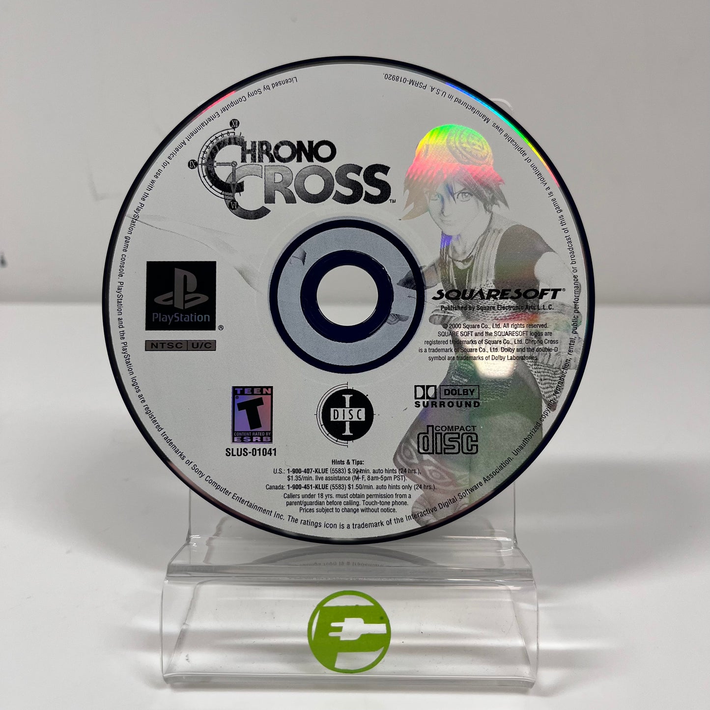 Chrono Cross (Sony PlayStation 1 PS1,  2000)