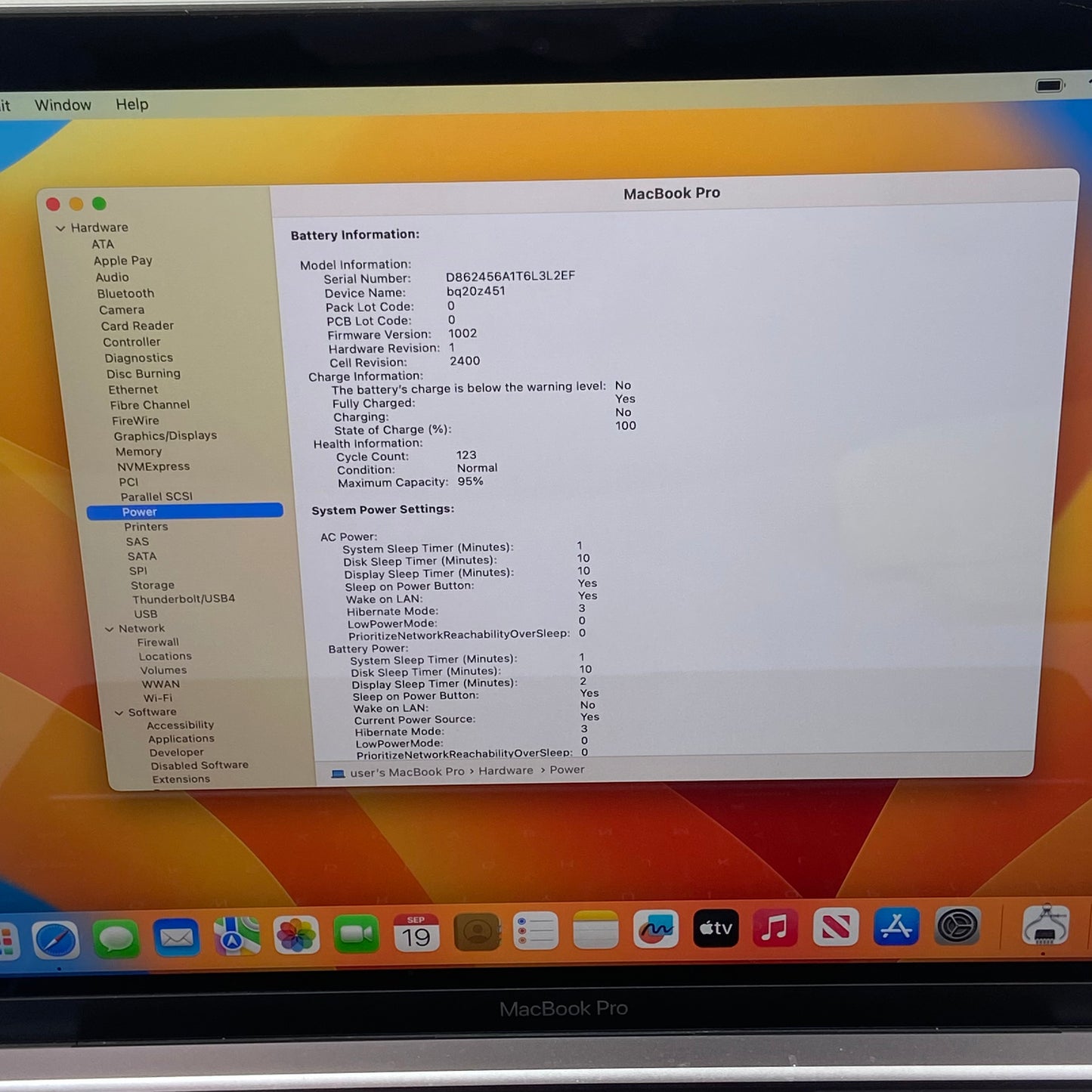 2022 Apple MacBook Pro 13" M2 10C GPU 3.5GHz 8GB RAM 256GB SSD A2338