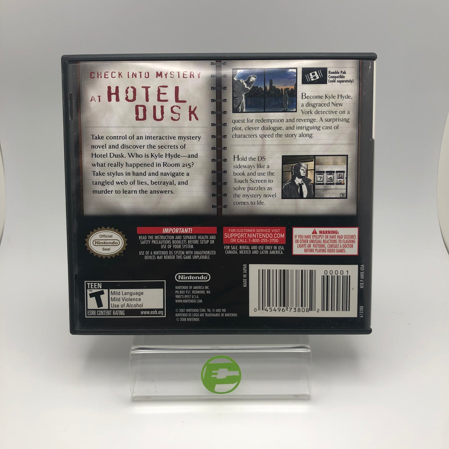 Hotel Dusk Room 215  (Nintendo DS,  2007)