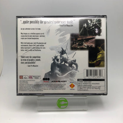 Final Fantasy VII Greatest Hits (Sony PlayStation 1 PS1, 1997)