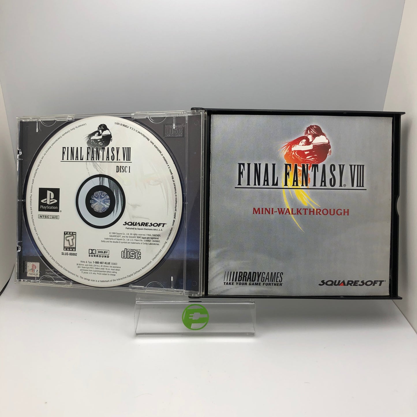 Final Fantasy VIII (Sony PlayStation 1 PS1,  1999)