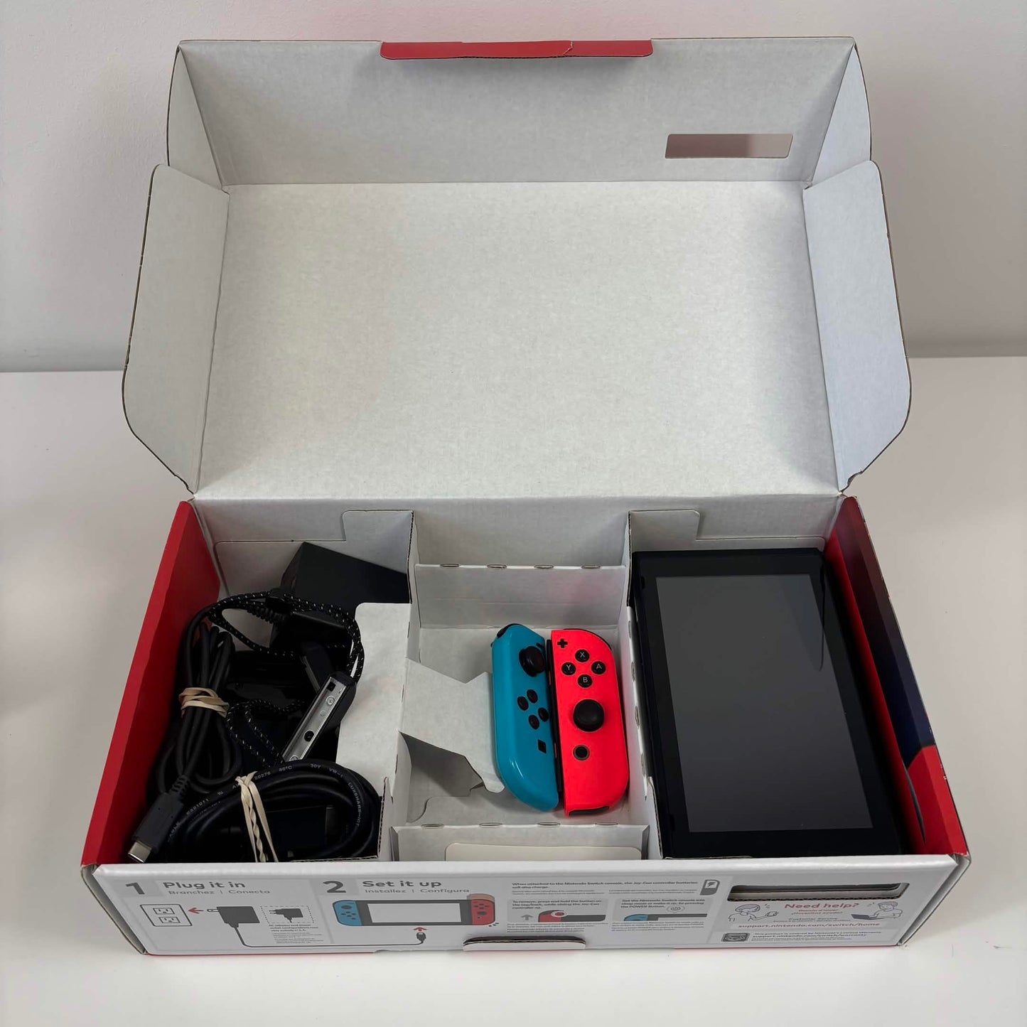 Nintendo Switch v2 Console Gaming System HAC-001(-01)  Black