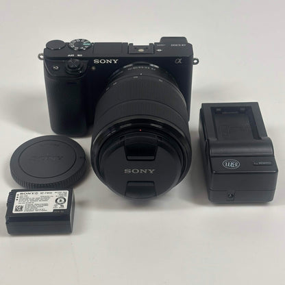 Sony Alpha A6300 24.2MP Mirrorless Digital Camera 6251 Shutter Count With SEL2870 Lens