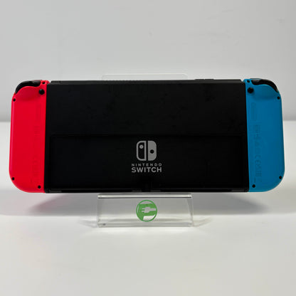 Nintendo Switch OLED Video Game Console HEG-001 Red/Blue
