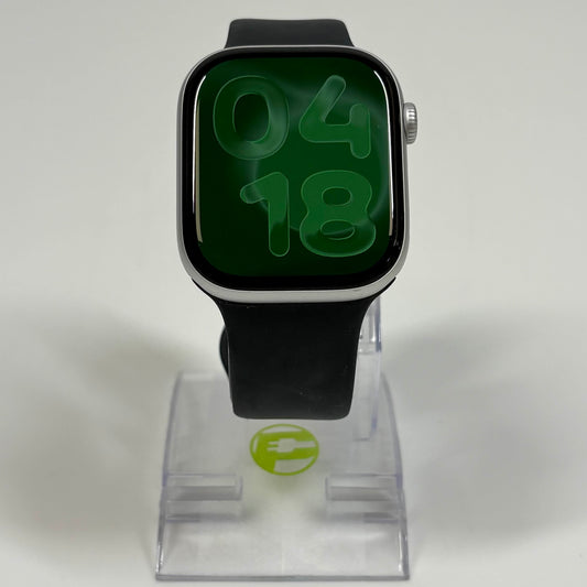 Unlocked Apple Watch Series 10 46MM Silver Midnight Sport Band MWY23LW/A