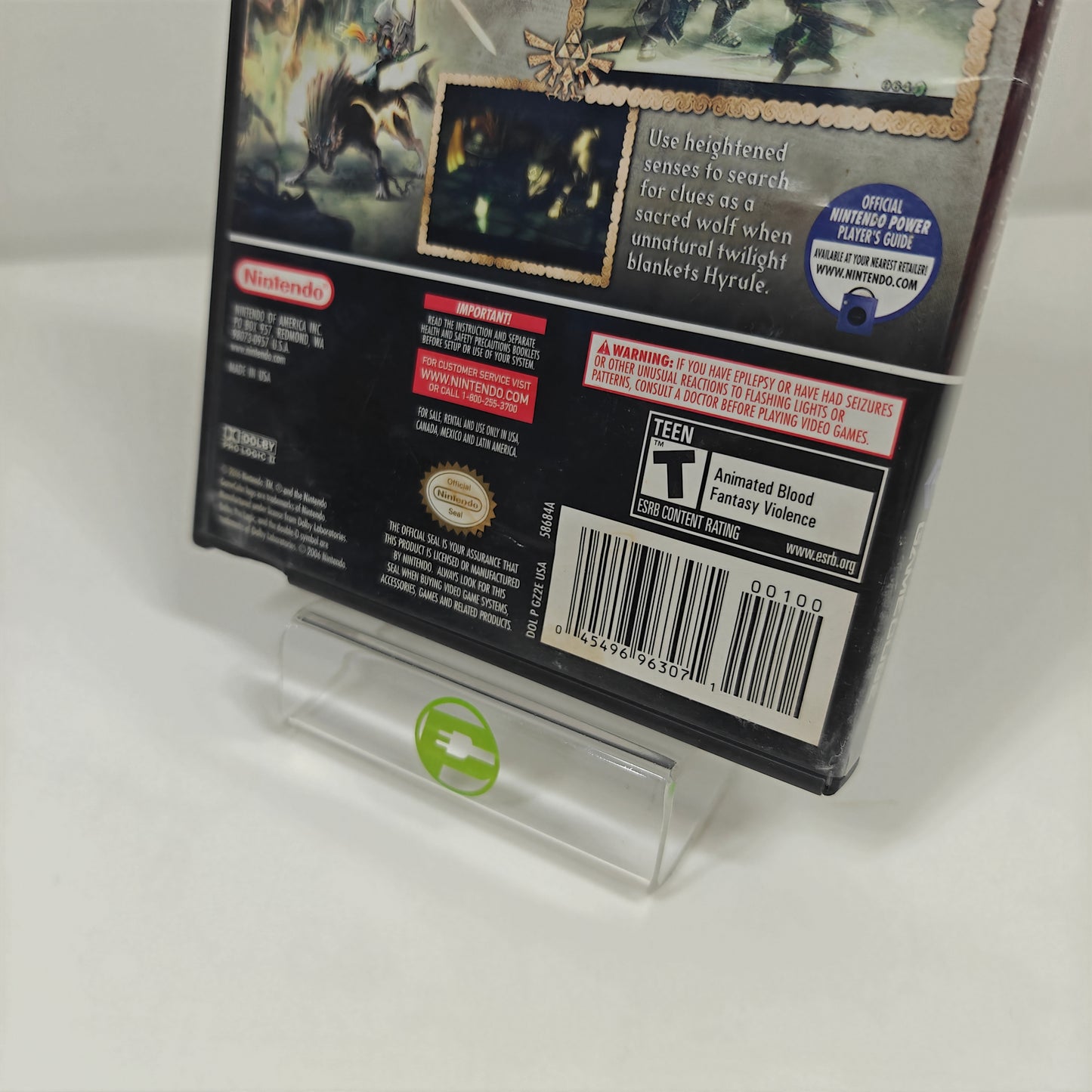 Zelda Twilight Princess (Nintendo GameCube, 2006)