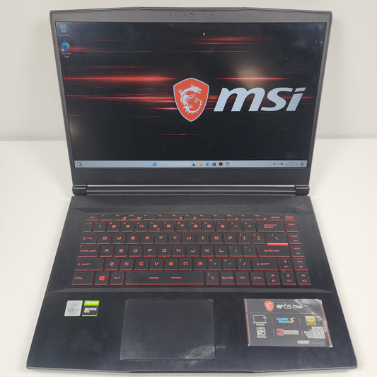 MSI GF65 Thin MS-16W1 15.6" i7-10750H 2.6GHz 8GB RAM 512GB SSD GTX 1660 Ti