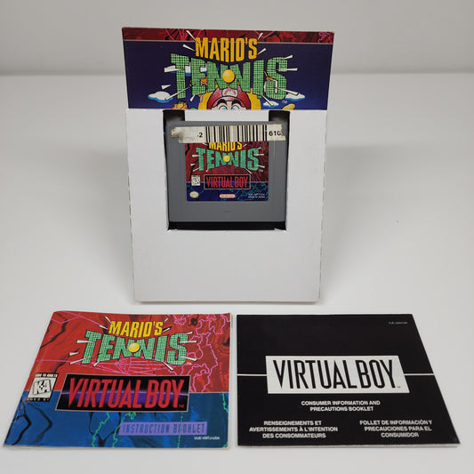 Mario's Tennis (Nintendo Virtual Boy, 1995)