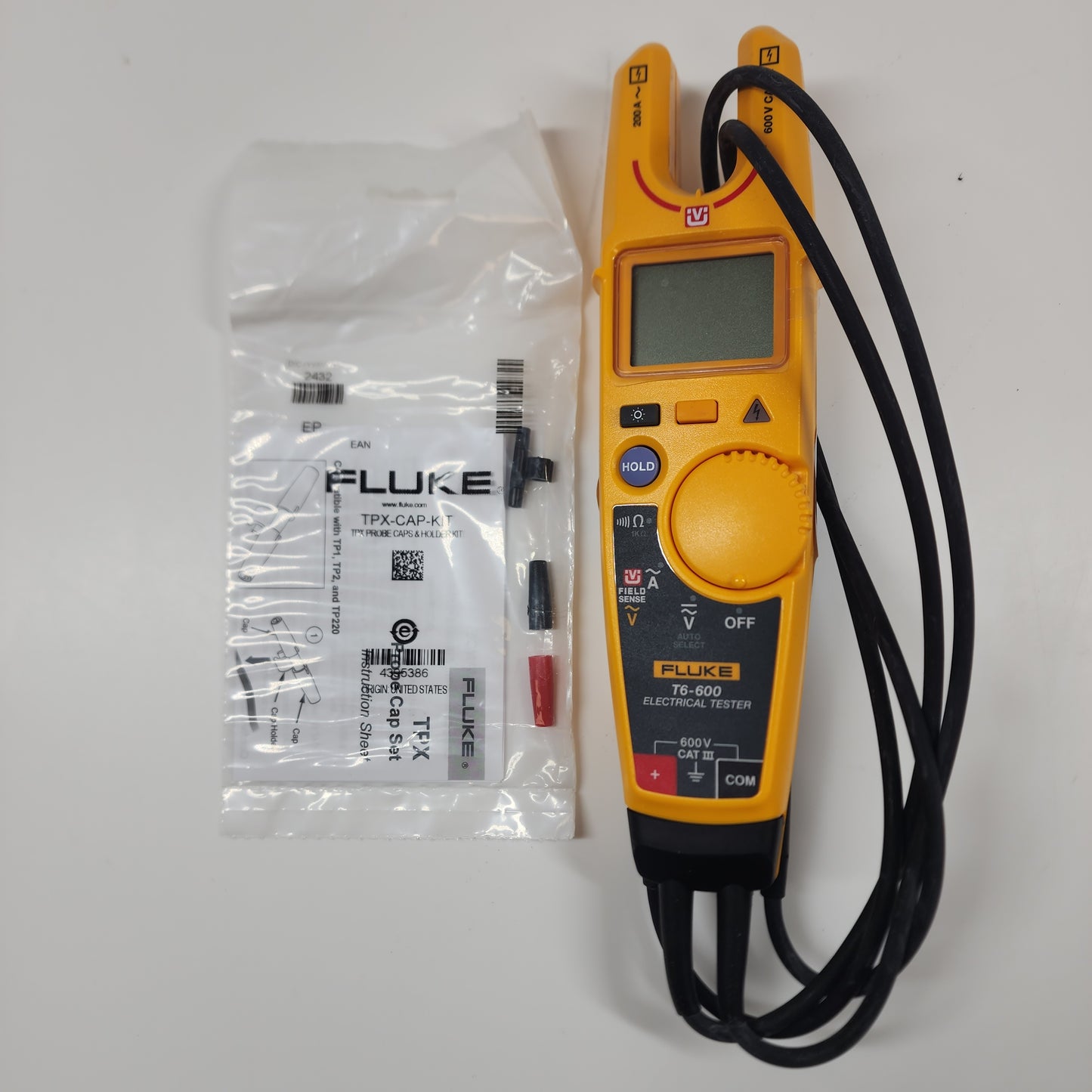 New Fluke T6-600 600V Electrical Tester