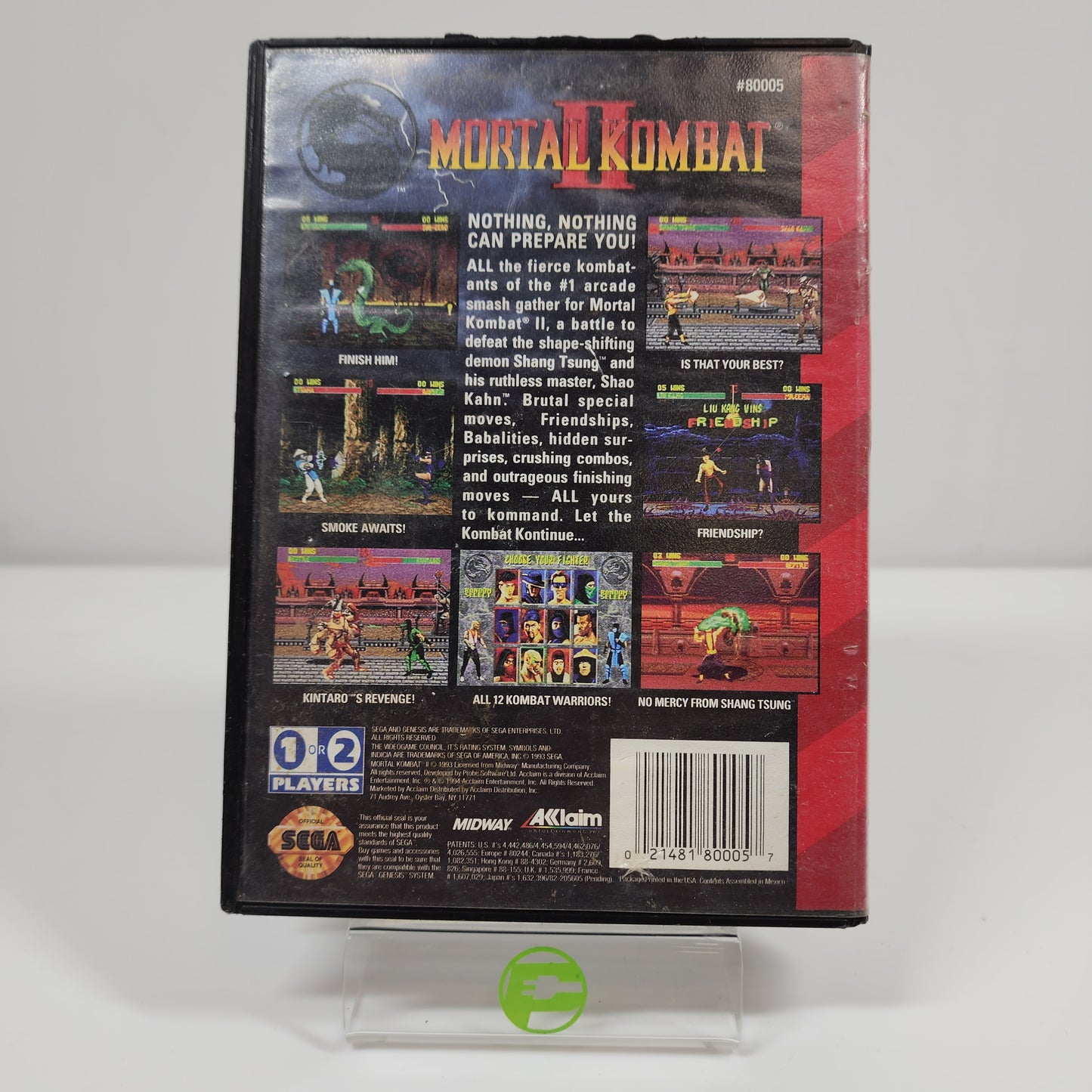 Mortal Kombat II (Sega Genesis, 1994)