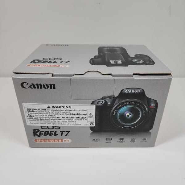 New Canon EOS Rebel T7 24.1MP Digital SLR Kit PayMore Bustleton