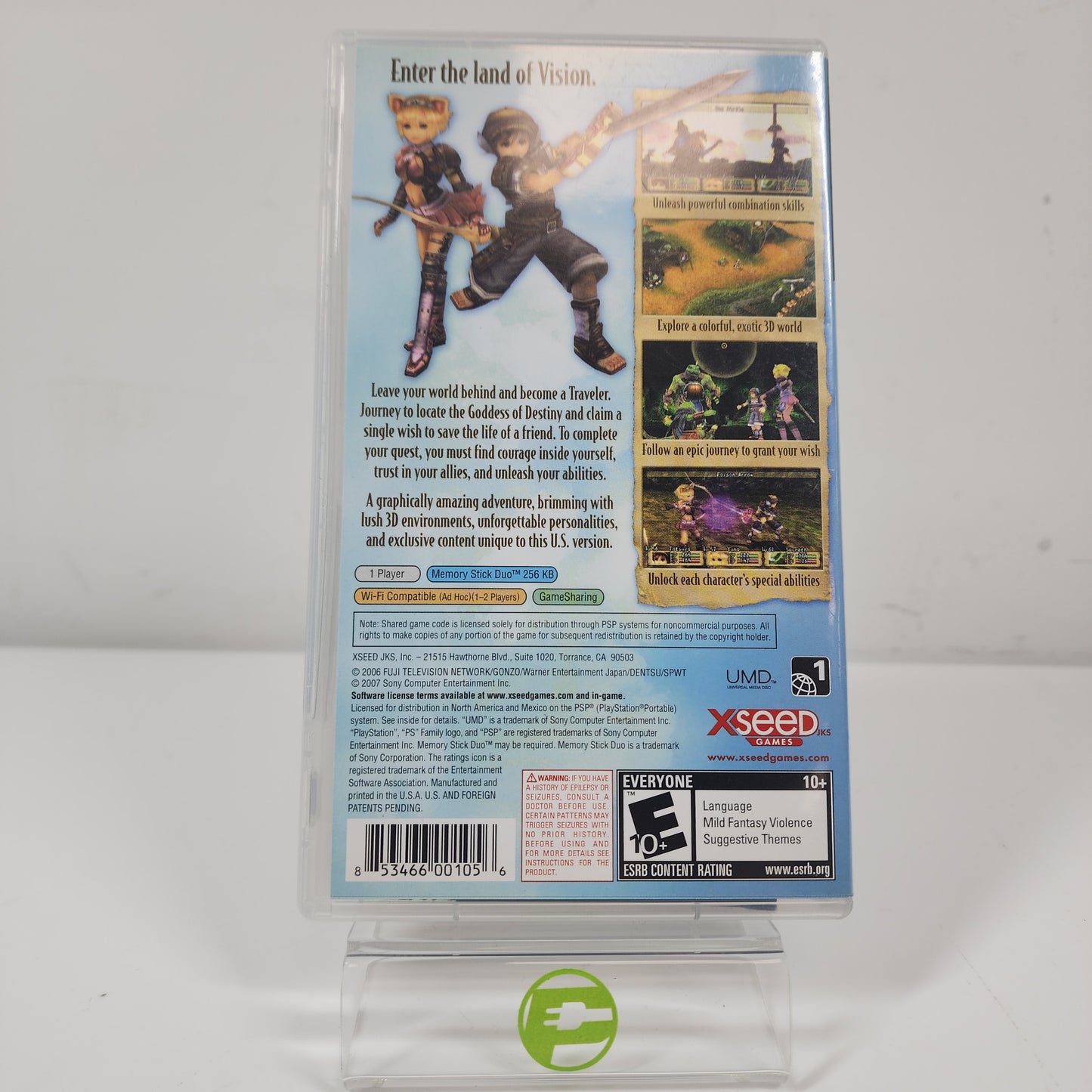 Brave Story New Traveler (Sony PlayStation Portable PSP, 2007)