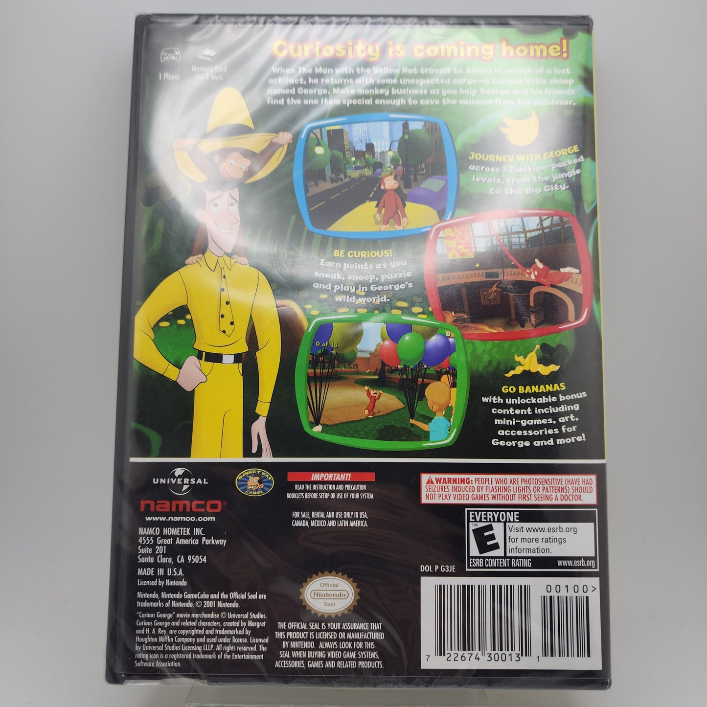 New Curious George (Nintendo GameCube, 2006)