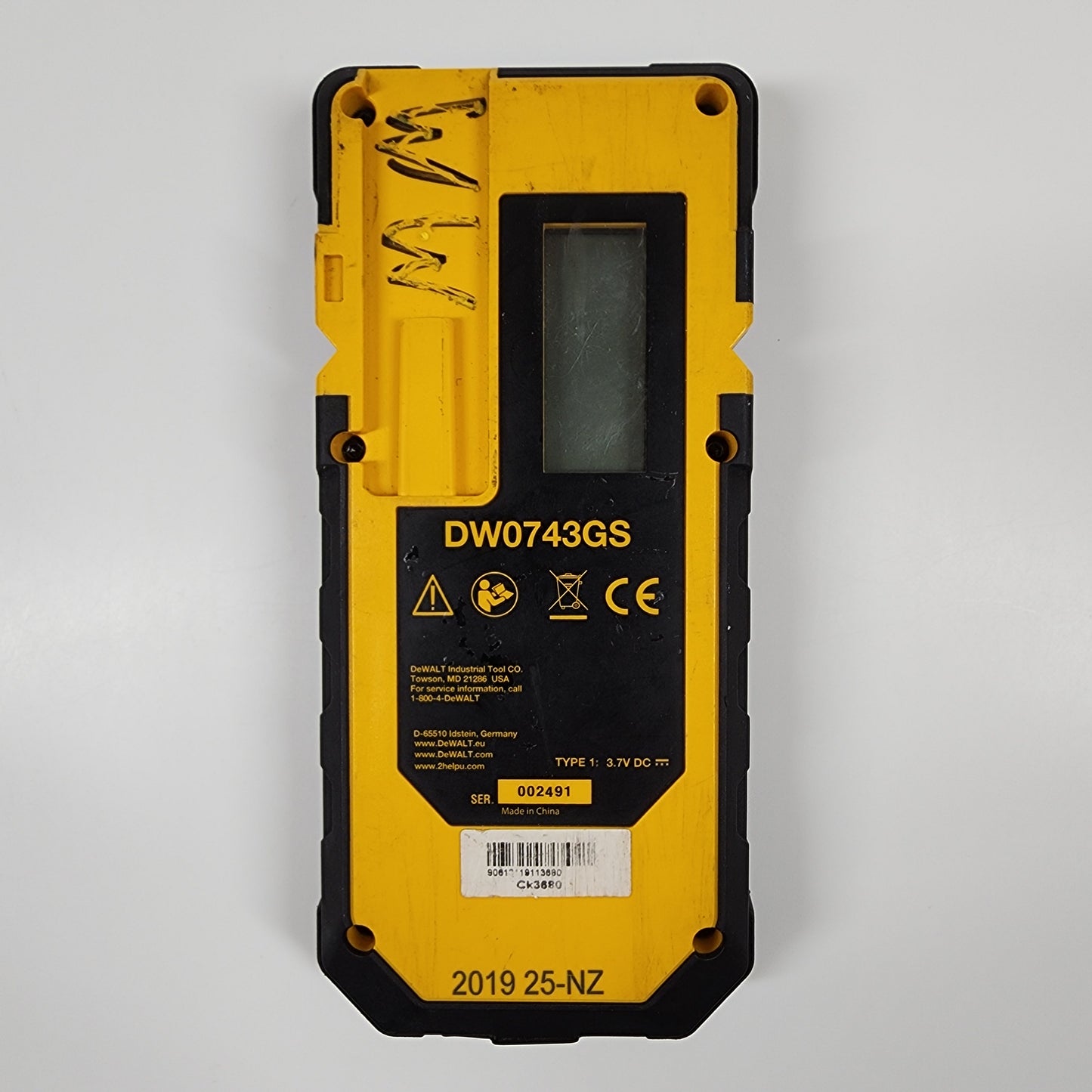 DeWalt DW080LGS 20V Tool Connect Green Tough Rotary Laser