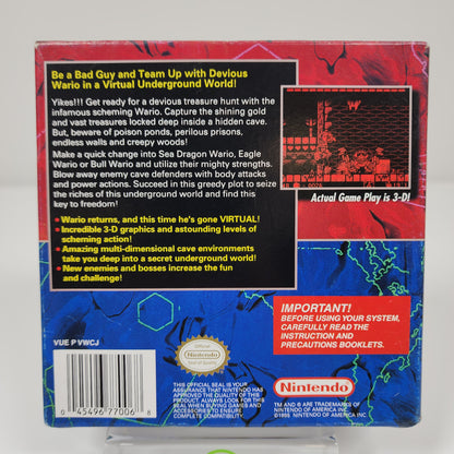 Wario Land (Nintendo Virtual Boy, 1995)