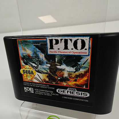 P.T.O. Pacific Theater of Operations (Sega Genesis, 1992)
